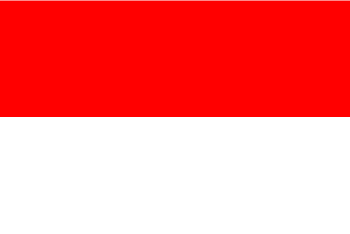Flagge Indonesien Flagge Indonesien