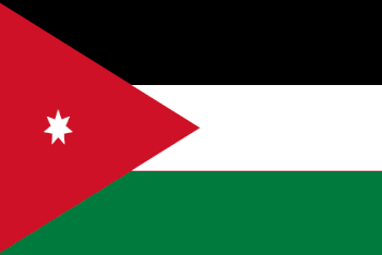Flagge Jordanien Flagge Jordanien