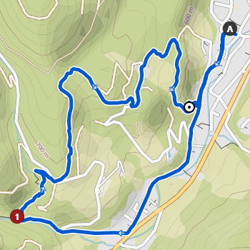 Wanderkarte. Kogler Wasserfälle - Kreuzweg Wanderkarte. Kogler Wasserfälle - Kreuzweg