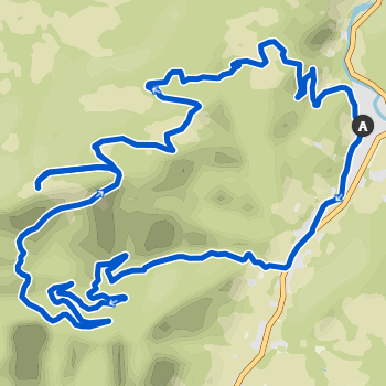Karte MTBTour. Göstling - Sonnbrand-Almtour - Siebenhütten - Köhr-Blamauer - Göstling Karte MTBTour. Göstling - Sonnbrand-Almtour - Siebenhütten - Köhr-Blamauer - Göstling