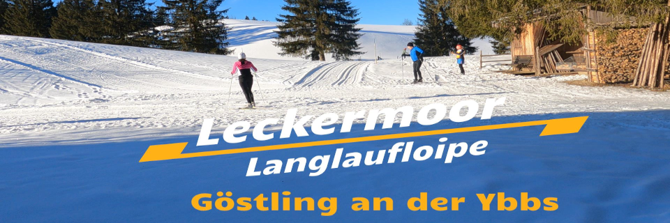 Langlaufloipe Leckermoor. Foto: August Aust Langlaufloipe Leckermoor. Foto: August Aust