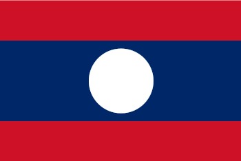 Flagge Laos Flagge Laos