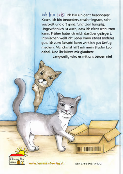 Leseprobe: “Luis, der Kater, der nicht schnurren kann” Leseprobe: “Luis, der Kater, der nicht schnurren kann”