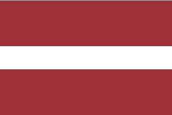 Flagge Lettland Flagge Lettland