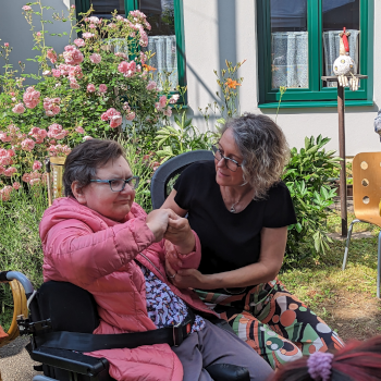 Sommerfest 2023 - WG Algersdorfer Straße. Foto; August Aust Sommerfest 2023 - WG Algersdorfer Straße. Foto; August Aust