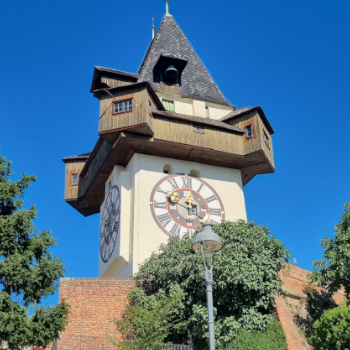 Uhrturm Graz. Foto: August Aust Uhrturm Graz. Foto: August Aust