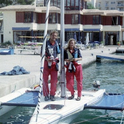 5000 Seemeilen mit einem Trimaran 5000 Seemeilen mit einem Trimaran