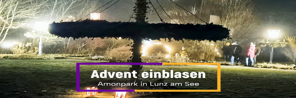 Advent einblasen im Amonpark. Foto: August Aust Advent einblasen im Amonpark. Foto: August Aust