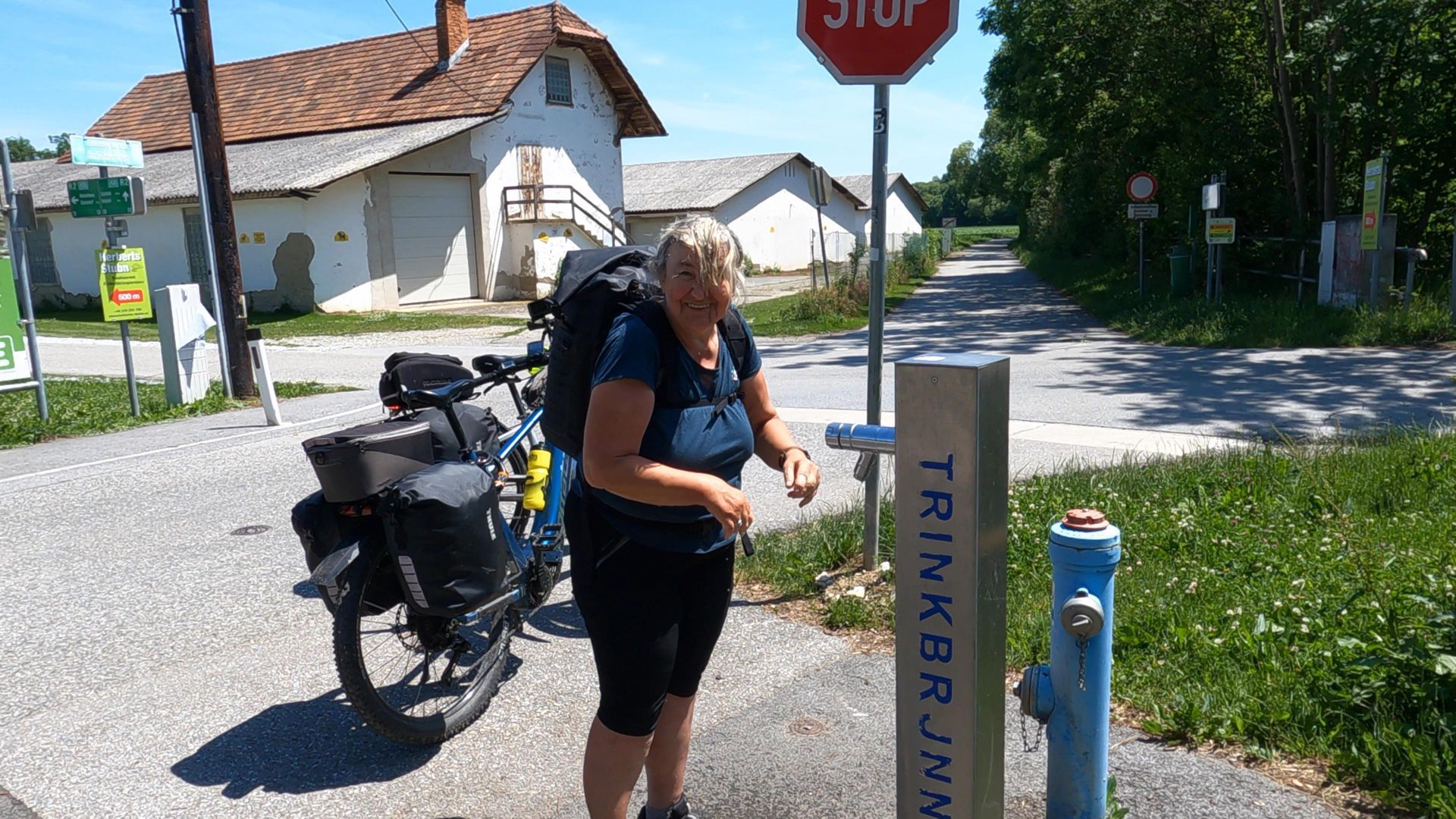 9. Etappe der 1.600 km Tour. 9. Etappe der 1.600 km Tour.