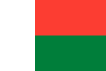 Flagge Madagaskar Flagge Madagaskar