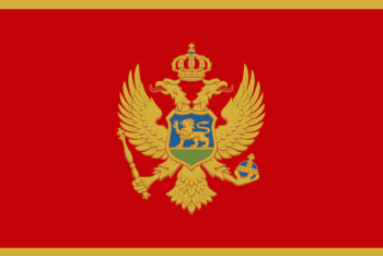 Flagge Montenegro Flagge Montenegro