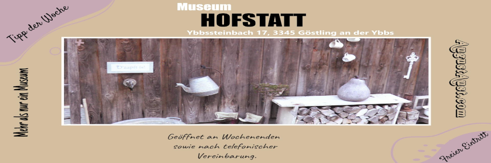 Museum Hofstatt in Göstling an der Ybbs. Foto: August Aust Museum Hofstatt in Göstling an der Ybbs. Foto: August Aust
