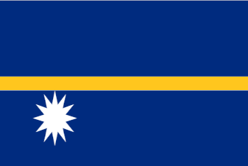 Flagge Nauru Flagge Nauru