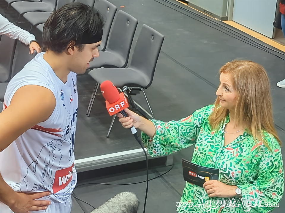 Basketball Österreich gegen Norwegen. Foto: August Aust Basketball Österreich gegen Norwegen. Foto: August Aust