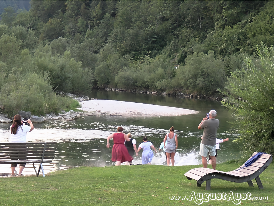 Der Ybbssprung. Foto: August Aust Der Ybbssprung. Foto: August Aust