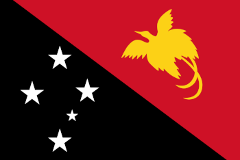 Flagge Papua-Neuguinea Flagge Papua-Neuguinea