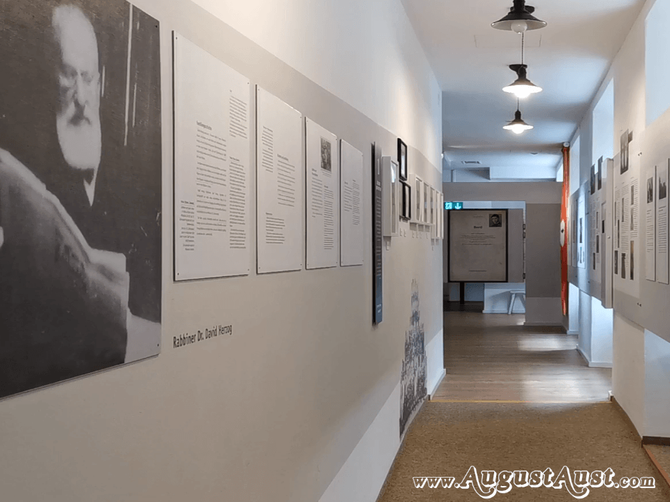 Der Grazer Rabbiner Dr. David Herzog. Foto August Aust Der Grazer Rabbiner Dr. David Herzog. Foto August Aust