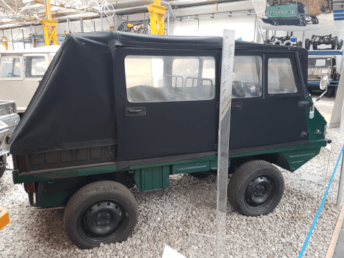 Steyr-Puch Haflinger. Foto August Aust Steyr-Puch Haflinger. Foto August Aust