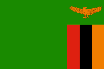 Flagge Sambia Flagge Sambia