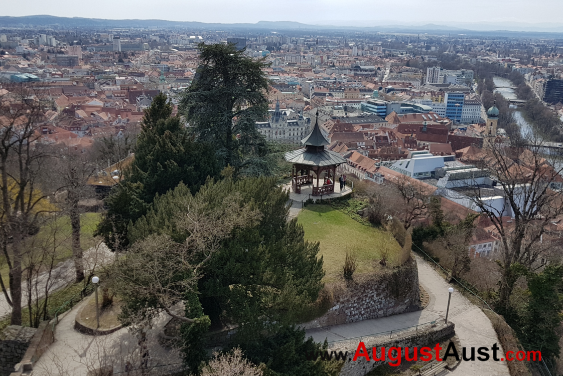 Panoramablick auf Graz. Foto: August Aust