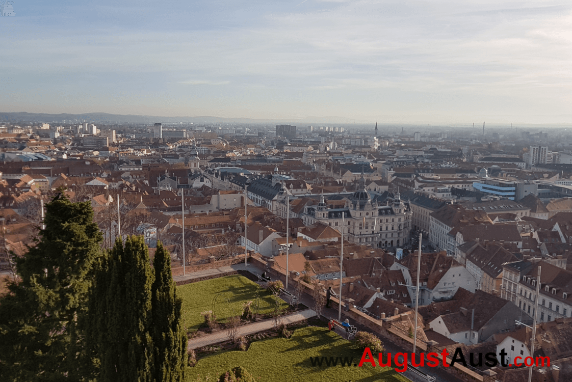 Herbersteingarten am Schloßberg. Foto: August Aust