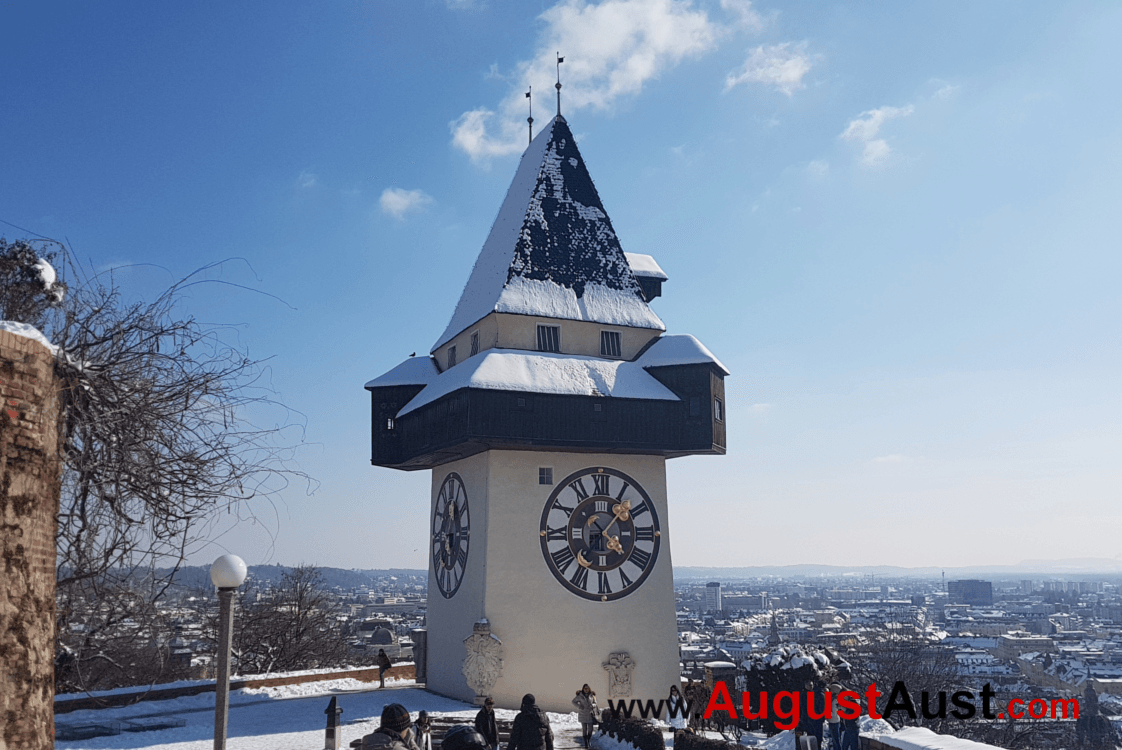 Uhrturm. Foto August Aust