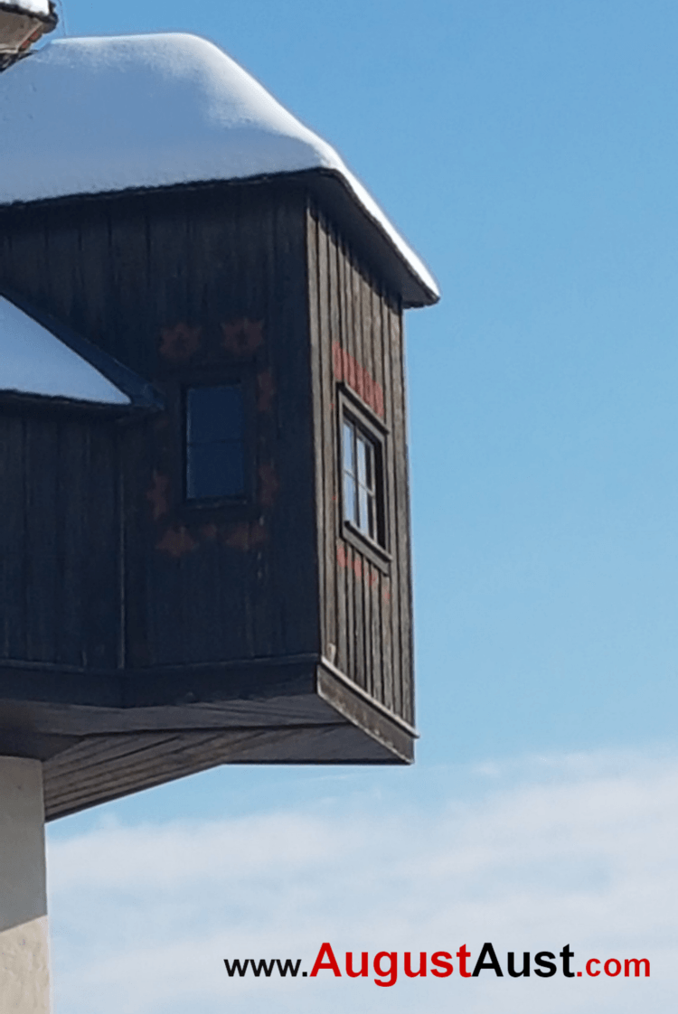 Wehrgang, Uhrturm Graz. Foto August Aust