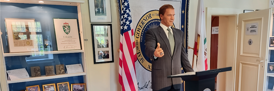 Arnold Schwarzenegger Museum. Foto: August Aust Arnold Schwarzenegger Museum. Foto: August Aust