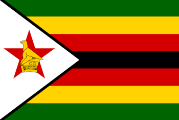 Flagge Simbabwe Flagge Simbabwe