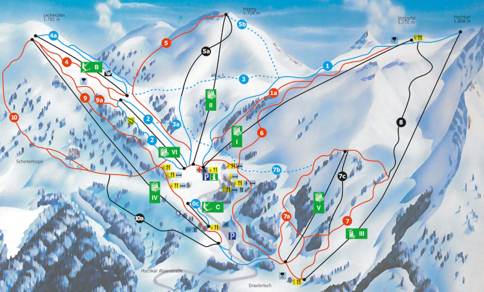 Skigebiet Hochkar, Göstling an der Ybbs Skigebiet Hochkar, Göstling an der Ybbs