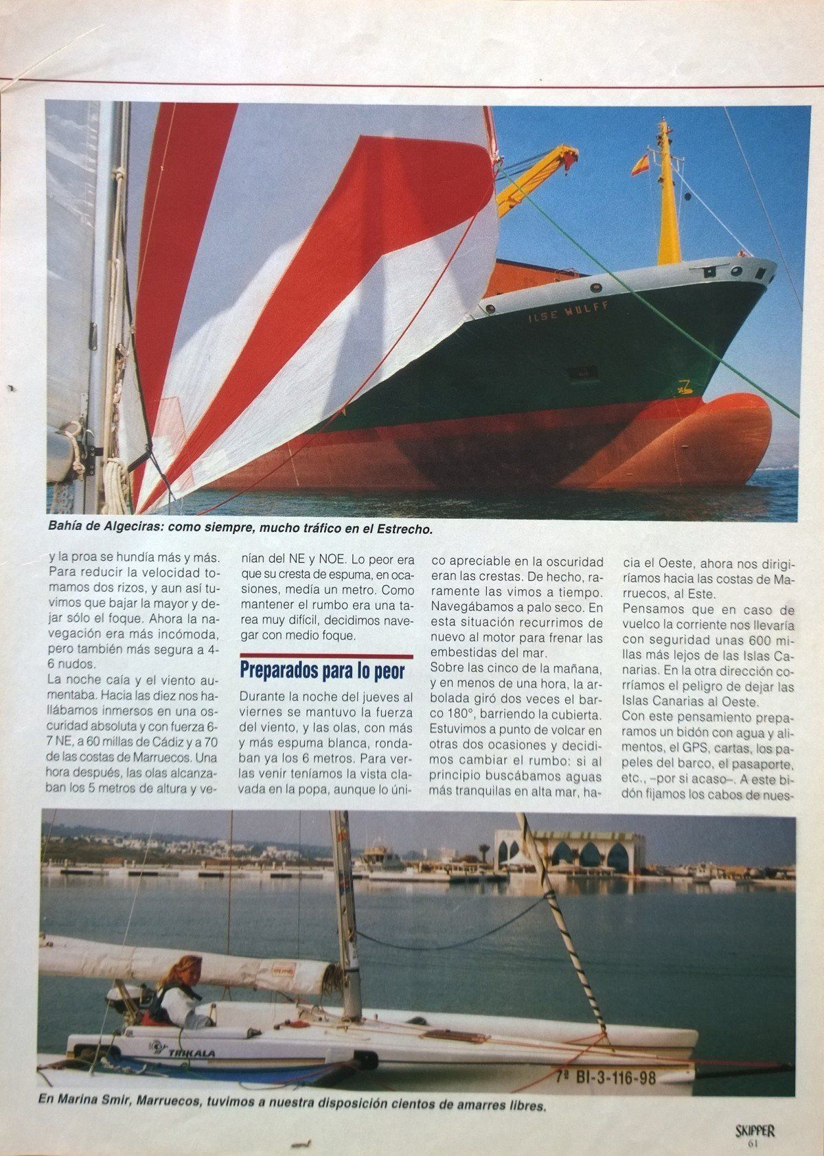 Skipper - größte spanische Segelzeitschrift