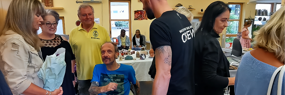 Sommerfest Wohngemeinschaft Algersdorfer Straße. Foto: August Aust Sommerfest Wohngemeinschaft Algersdorfer Straße. Foto: August Aust