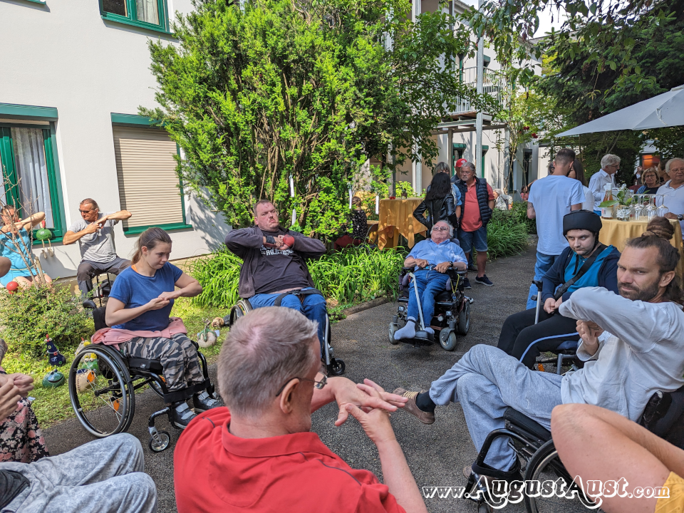 Sommerfest 2023 WG Algersdorfer Straße. Foto: August Aust Sommerfest 2023 WG Algersdorfer Straße. Foto: August Aust