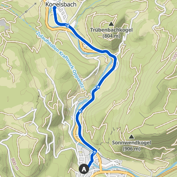 Fahrradtour. Göstling/Ybbs - Kogelsbach - Göstling/Ybbs Fahrradtour. Göstling/Ybbs - Kogelsbach - Göstling/Ybbs