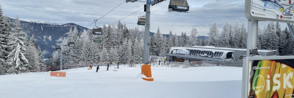 Skigebiet Stuhleck, Semmering. Foto: August Aust Skigebiet Stuhleck, Semmering. Foto: August Aust