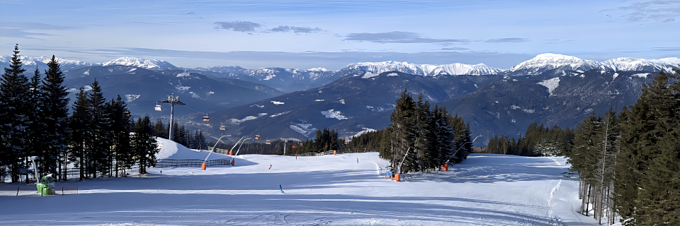 Stuhleck- Abfahrt. Foto: August Aust Stuhleck- Abfahrt. Foto: August Aust