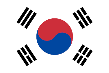 Flagge Südkorea Flagge Südkorea