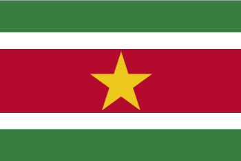 Flagge Suriname Flagge Suriname