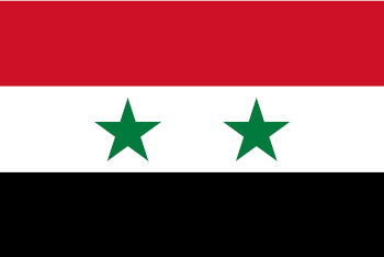 Flagge Syrien Flagge Syrien