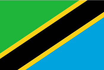 Flagge Tansania Flagge Tansania