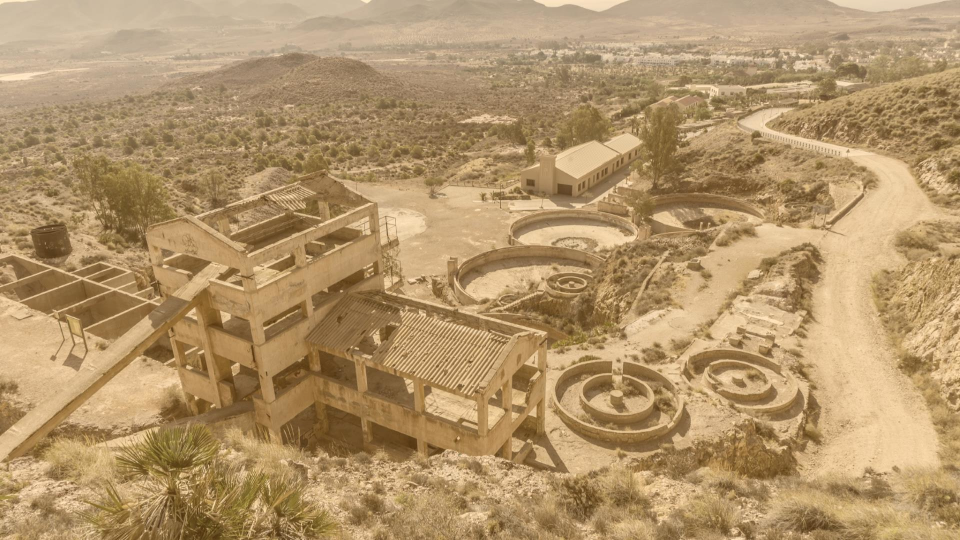 Ehemalige Goldmine bei Rodalquilar. Ehemalige Goldmine bei Rodalquilar.