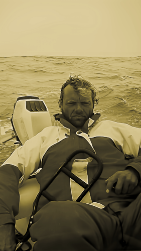 August Aust, 5000 sm mit einem 5,80 m Trimaran1998 - 1999 August Aust, 5000 sm mit einem 5,80 m Trimaran1998 - 1999