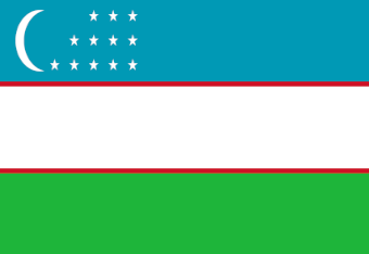 Flagge Usbekistan