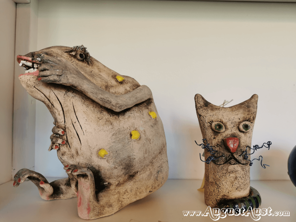 Kreativen Werkstücke in Handarbeit hergestellt. Wohngemeinschaft Algersdorfer Straße. Foto August Aust Kreativen Werkstücke in Handarbeit hergestellt. Wohngemeinschaft Algersdorfer Straße. Foto August Aust