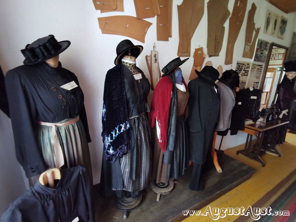 Schneiderei des  1. Kärntner Handwerksmuseums. Foto: August Aust Schneiderei des  1. Kärntner Handwerksmuseums. Foto: August Aust