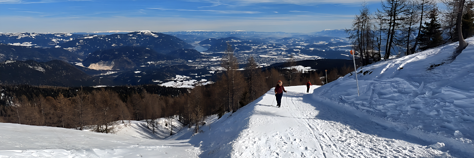 Beliebte Winterwandergebiete. Foto: August Aust Beliebte Winterwandergebiete. Foto: August Aust