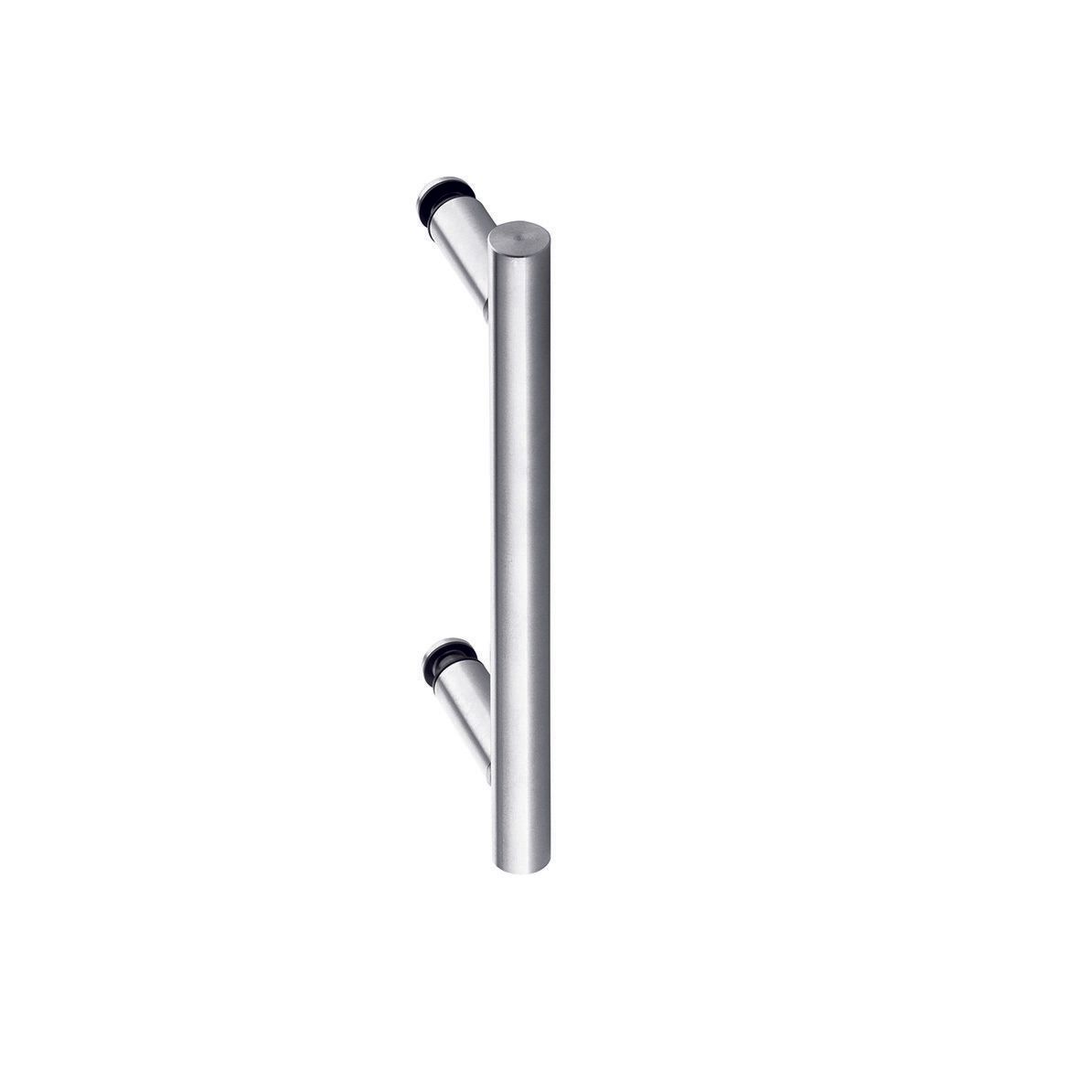 Duschtürgriff Edelstahl, einseitig, in 20 cm Länge Griffstange einseitig erhaben, 20 cm