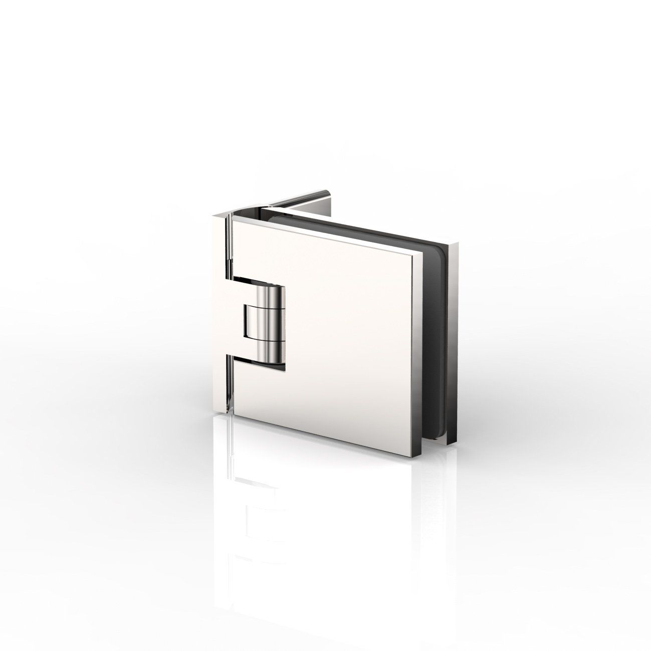 Bad Sanierung: wählen Sie z.B. einen Beschlag für die neue Dusche in glanzverchromt