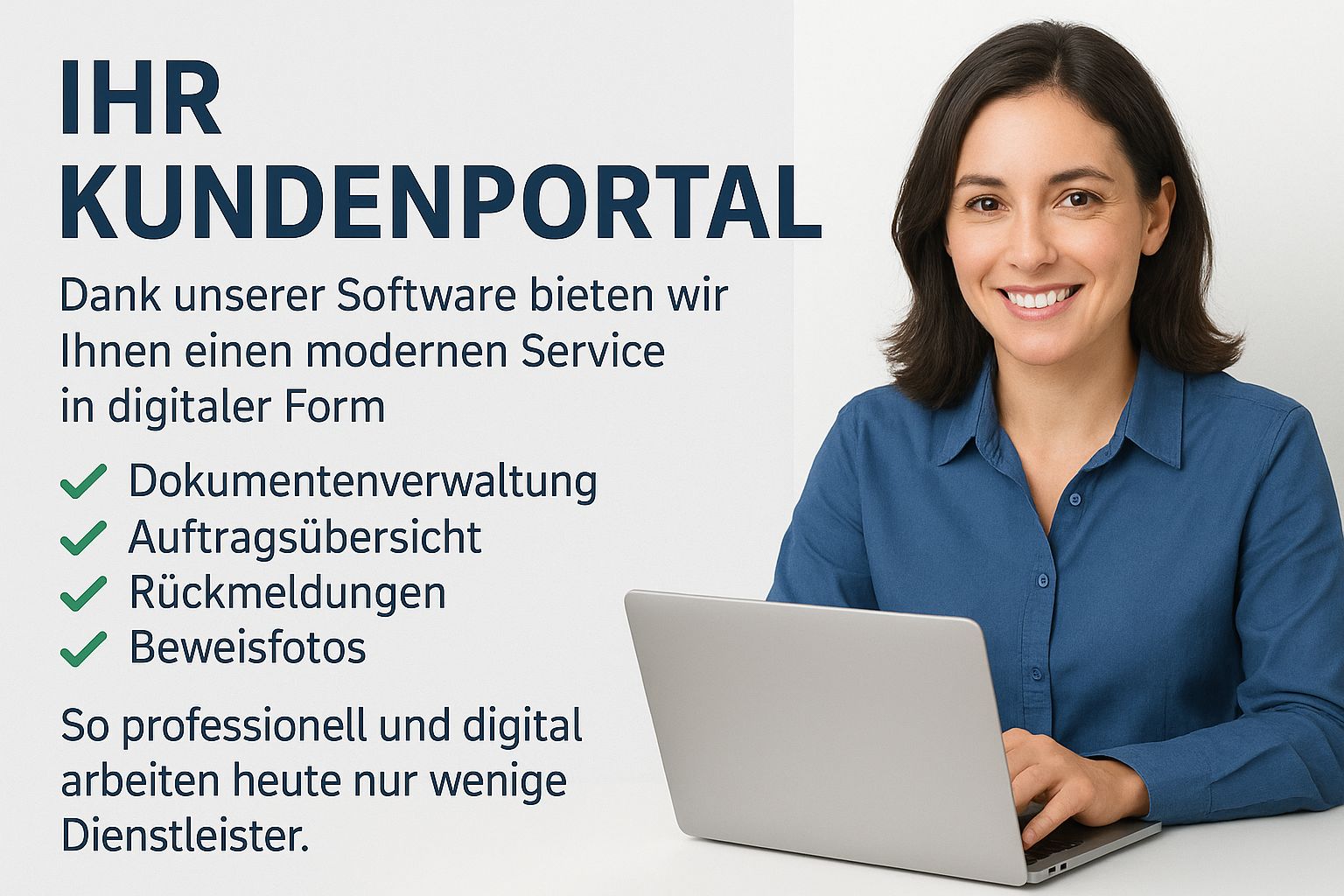Unser Kundenportal für Sie