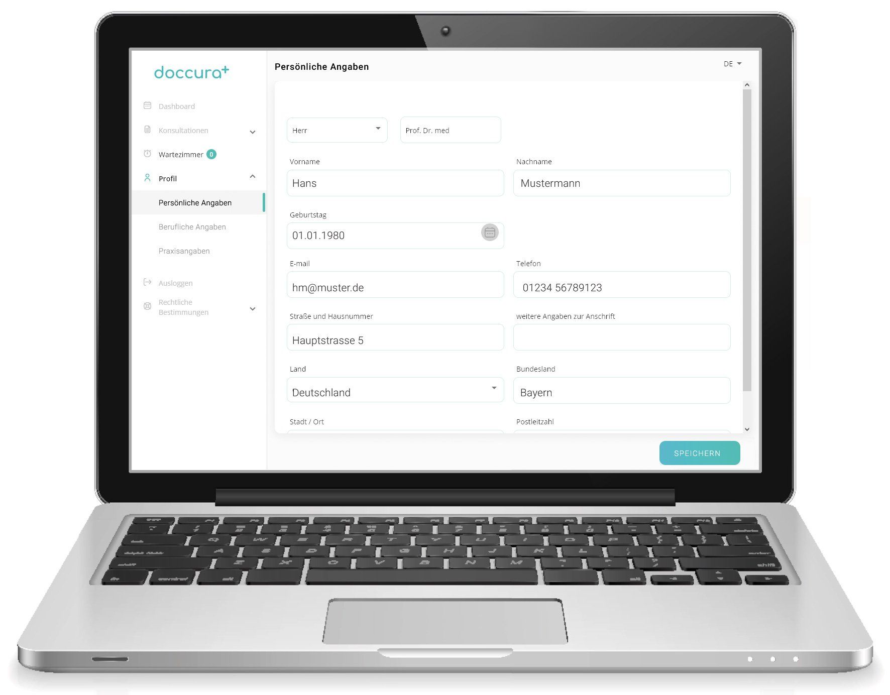 2. Ihre Daten eingeben 2. Ihre Daten eingeben